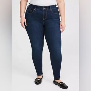 Torrid Bomshell Skinny Premium stretch high rise Jeans 14T